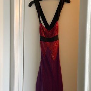 Mara Hoffman designer mosaic print maxi dress.